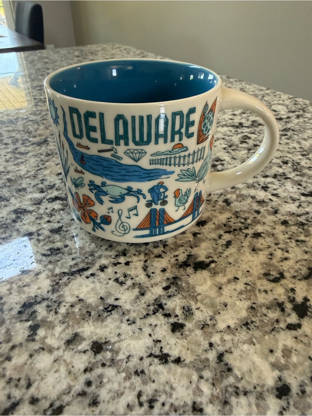 Starbucks Been There Series Mug- Delaware